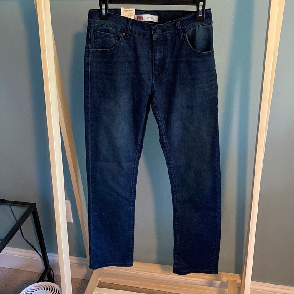 Levi's 511 Youth Teen Boys Jean Size 16 Regular 28x28 Slim Fit New with tags - Picture 1 of 7